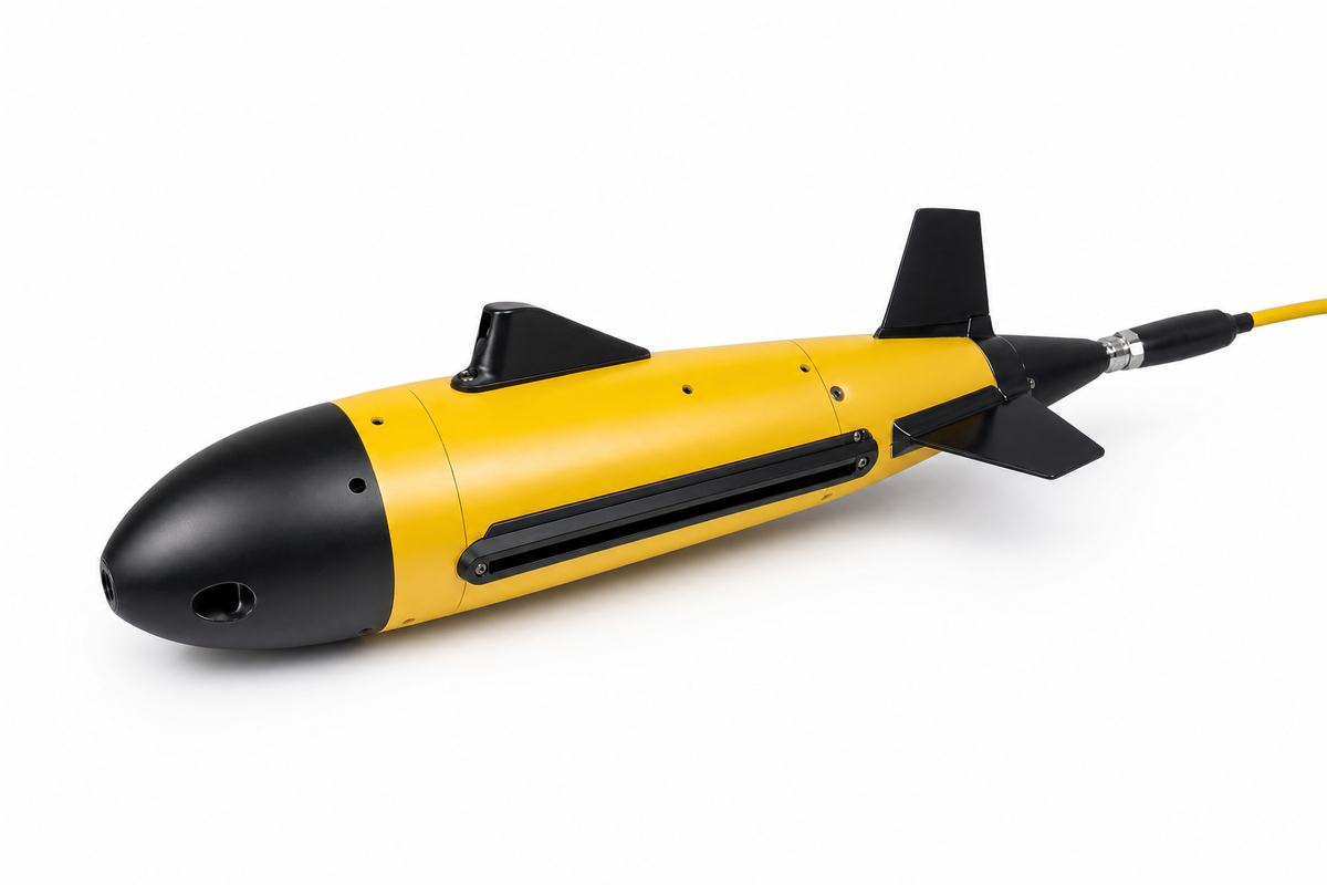 Compact Side-Scan Sonar Towfish